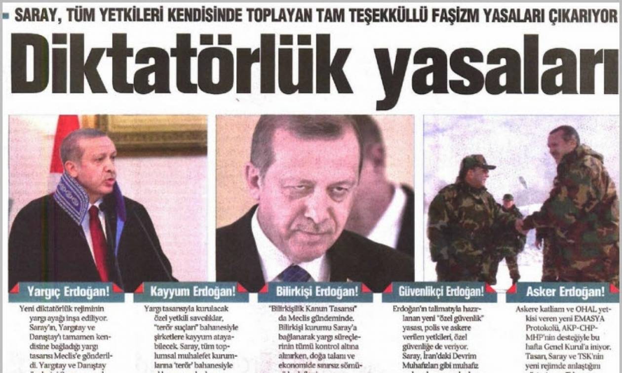 Τουρκία: Δικαστήριο διέταξε το κλείσιμο της φιλοκουρδικής εφημερίδας Ozgur Gundem