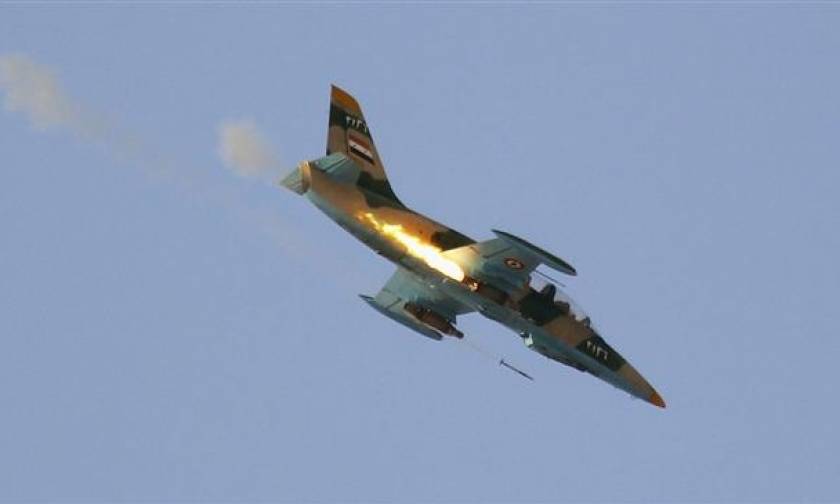 Συρία: Αεροσκάφη του καθεστώτος έπληξαν για πρώτη φορά θέσεις Κούρδων στη Χασάκα