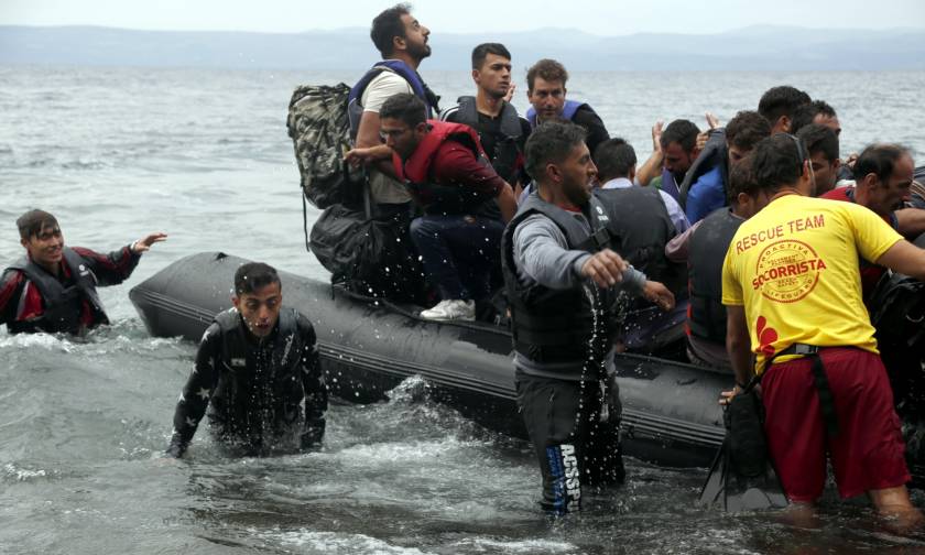 Τουλάχιστον 185 πρόσφυγες έφτασαν μόνο στη Μυτιλήνη το τελευταίο 24ωρο