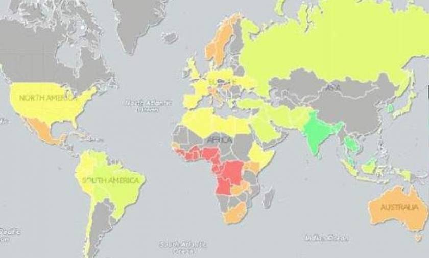 Δείτε σε ποια θέση βρίσκονται οι Έλληνες στον παγκόσμιο χάρτη ανδρικού μορίου