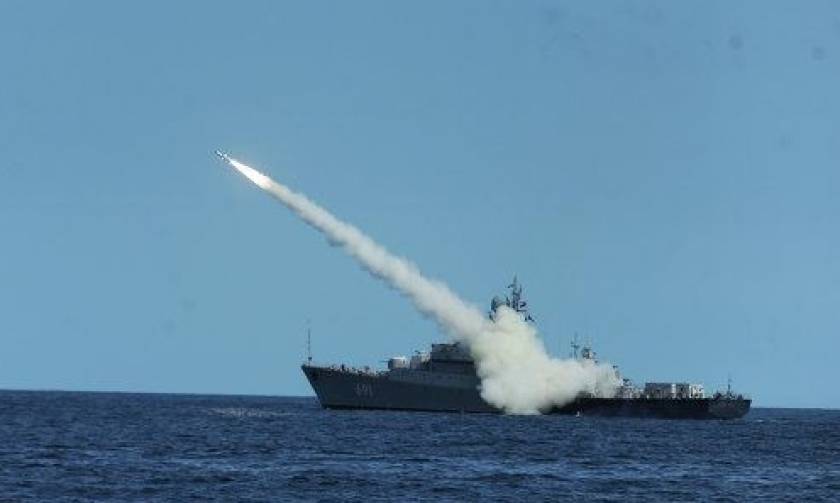 Ρωσικά πλοία στη Μεσόγειο εκτόξευσαν πυραύλους Καλίμπρ κατά στόχων στη Συρία