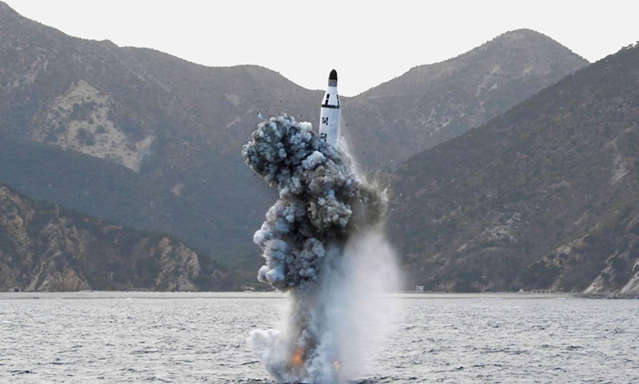 Η Βόρεια Κορέα εκτόξευσε βαλλιστικό πύραυλο από υποβρύχιο