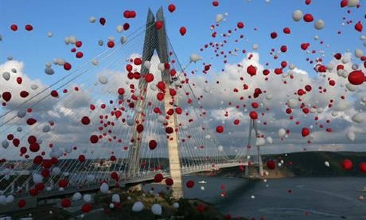 Τουρκία: Εγκαίνια για την τρίτη γέφυρα στα στενά του Βοσπόρου