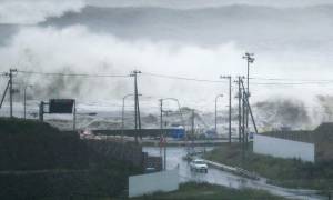 Συναγερμός στην Κίνα για τον τυφώνα Lionrock