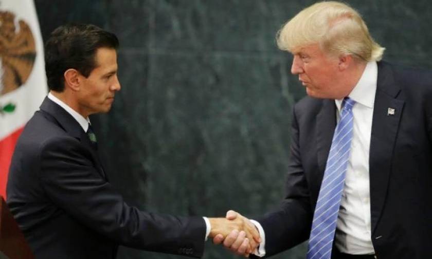 Μεξικό: Ο πρόεδρος Πένια Νιέτο διαψεύδει τον Τραμπ για τον φράχτη κατά της μετανάστευσης (Vid)