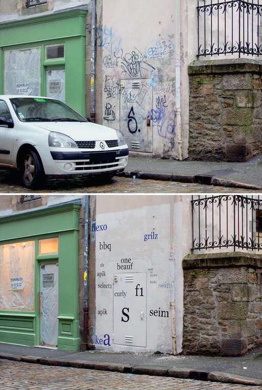 Αυτός ο «σπασίκλας» ξαναζωγραφίζει τα άσχημα γκράφιτι για να τα κάνει πιο ευανάγνωστα (Pics) 