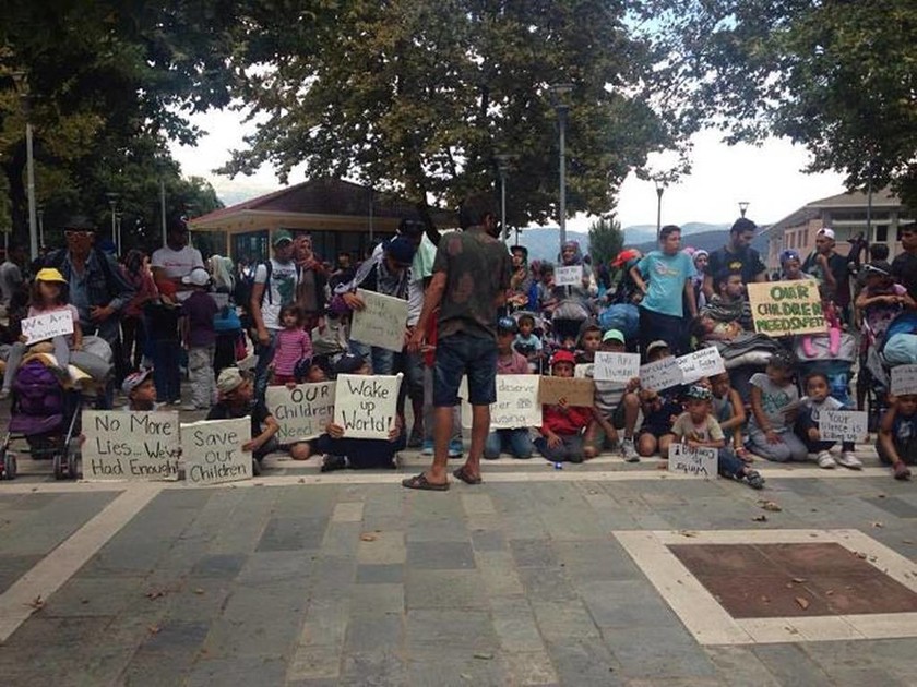 Ιωάννινα: Τεταμένη η κατάσταση στον καταυλισμό - Πορεία διαμαρτυρίας από τους πρόσφυγες