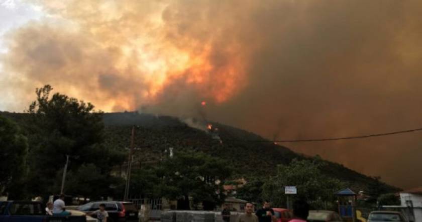 Φωτιά Θάσος: Μαίνονται οι πυρκαγιές σε όλα τα πύρινα μέτωπα του νησιού