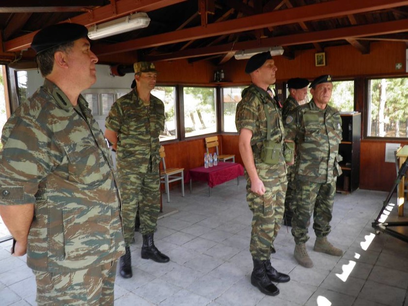 Στρατός Ξηράς: Επισκέψεις Διοικητή 1ης στρατιάς