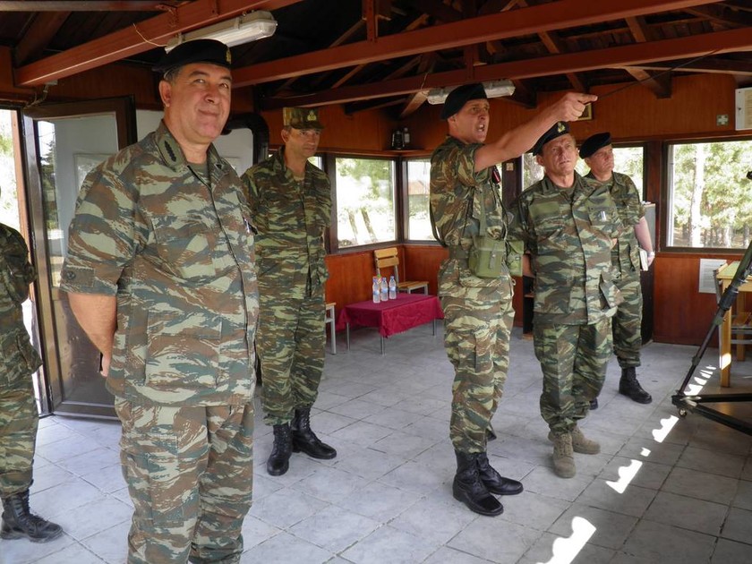 Στρατός Ξηράς: Επισκέψεις Διοικητή 1ης στρατιάς
