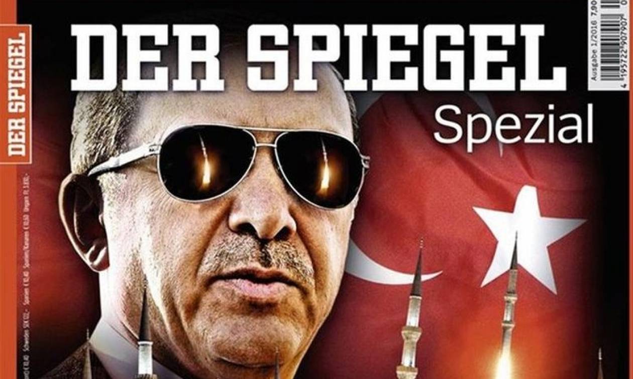 Οργή της Άγκυρας για γερμανικό περιοδικό που παρουσιάζει τον Ερντογάν ως δικτάτορα