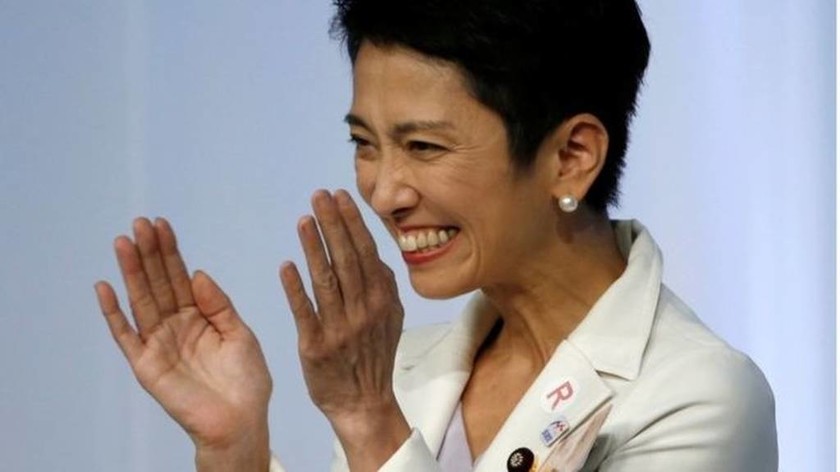 Ένα πρώην μοντέλο στο τιμόνι της ιαπωνικής αντιπολίτευσης