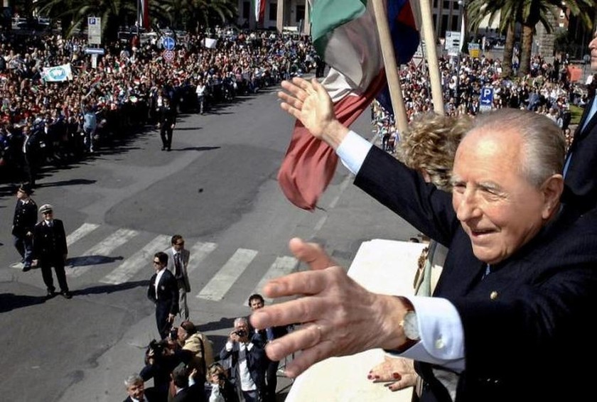 Ιταλία: Πέθανε ο πρώην πρόεδρος της Ιταλικής Δημοκρατίας Κάρλο Ατζέλιο Τσιάμπι