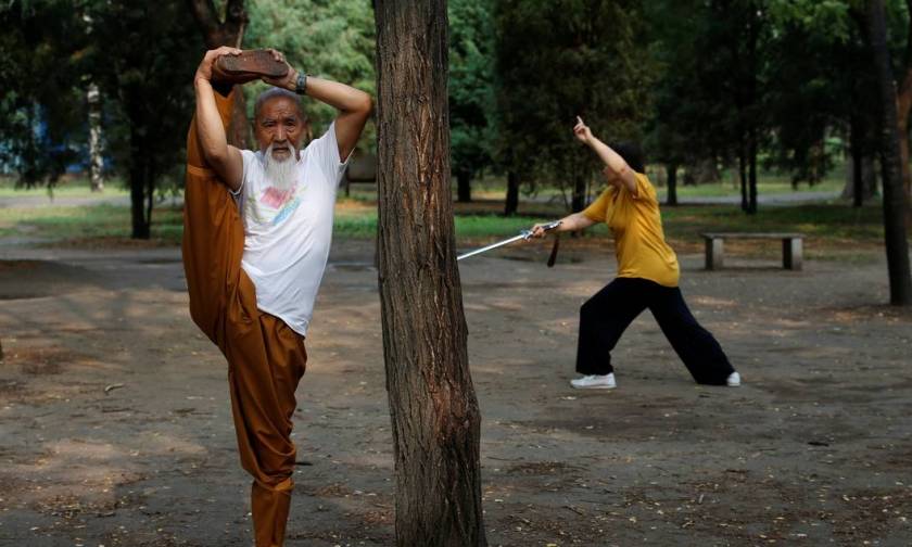 O 70χρονος kung fu master αποκαλύπτει τα μυστικά του (pics)