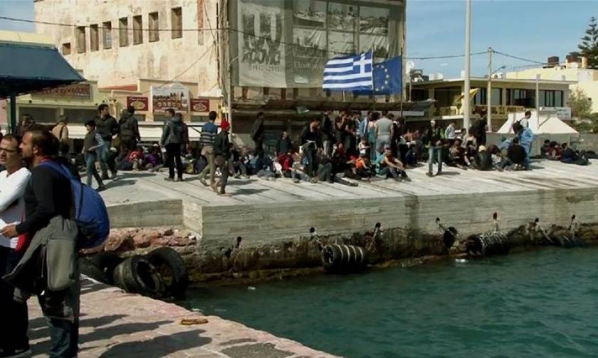 Νέα συγκέντρωση για το προσφυγικό ζήτημα στη Χίο