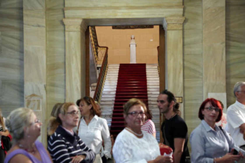 Άνοιξαν για πρώτη φορά οι «κρυφοί» χώροι της Βουλής (photos)