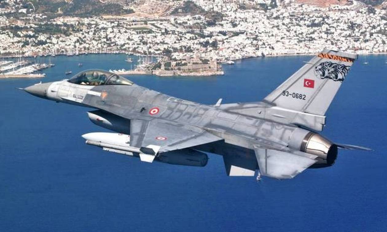 Οι Τούρκοι «επέστρεψαν» στο Αιγαίο - Τουρκικά μαχητικά πάνω από Χίο και Μυτιλήνη
