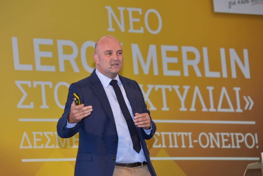 Ο κ. Olivier Arduin, Γενικός Διευθυντής, Leroy Merlin Ελλάδας και Κύπρου