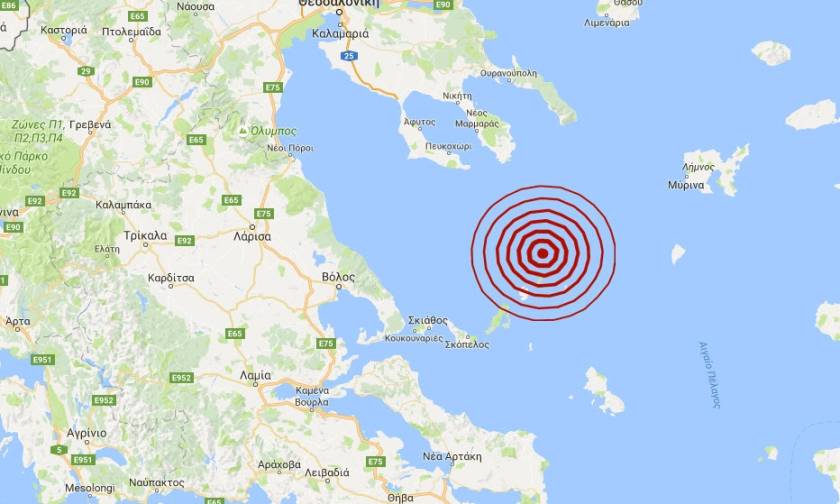Σεισμός 4 Ρίχτερ στο βόρειο Αιγαίο