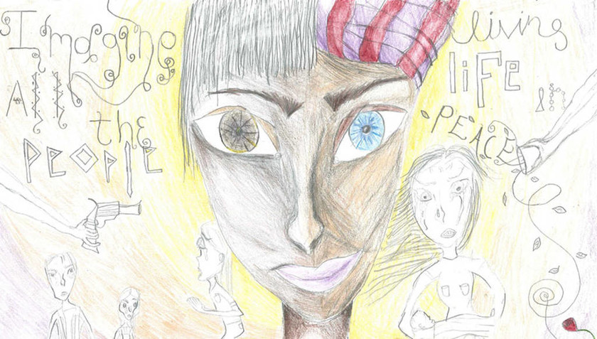Η ζωγραφιά της 14χρονης από τα Γιαννιτσά που έκανε όλο τον κόσμο να παραμιλά (pic)