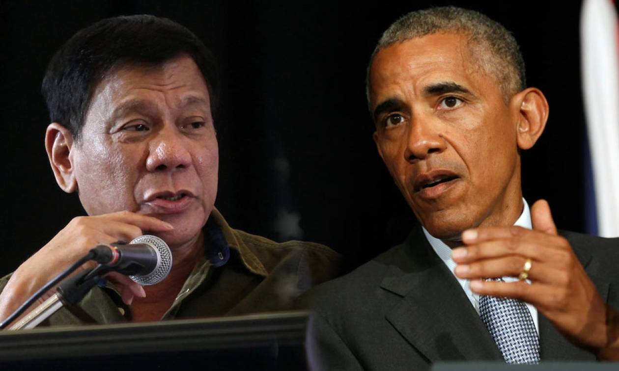 Νέα επίθεση του προέδρου των Φιλιππίνων στον Ομπάμα: «Να πάτε στο διάβολο»
