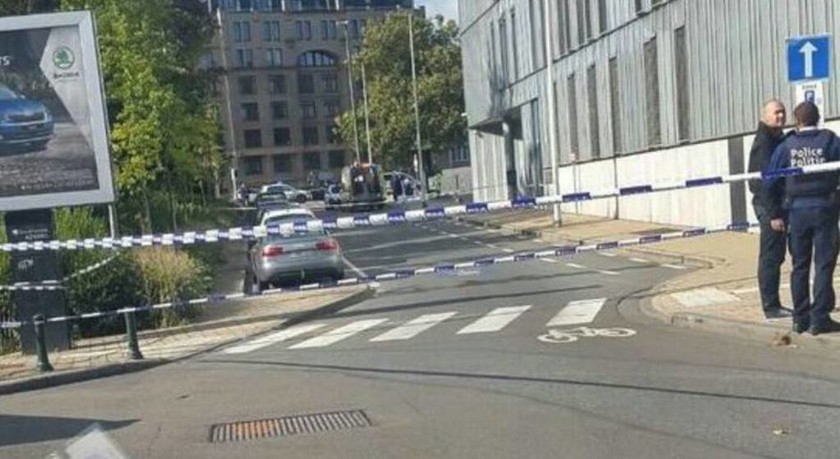 Συναγερμός στις Βρυξέλλες λόγω απειλής για βόμβα (pics+vid)