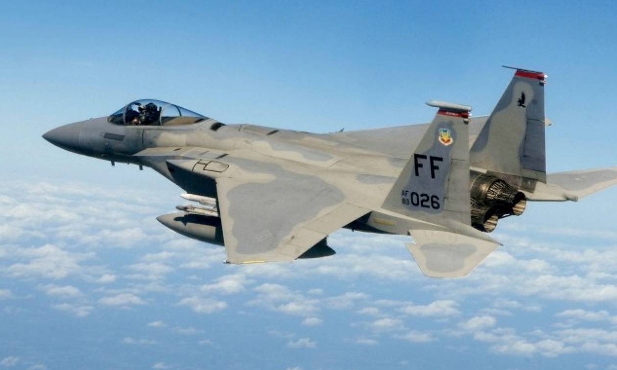 Θρίλερ στην Κρήτη με αμερικανικό μαχητικό F-15