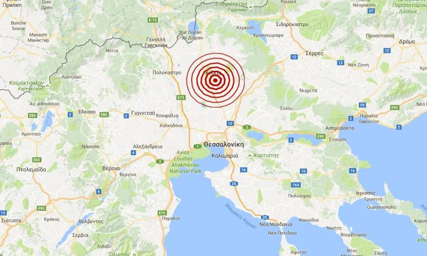 Σεισμός 3,7 Ρίχτερ στο Κιλκίς (pic)