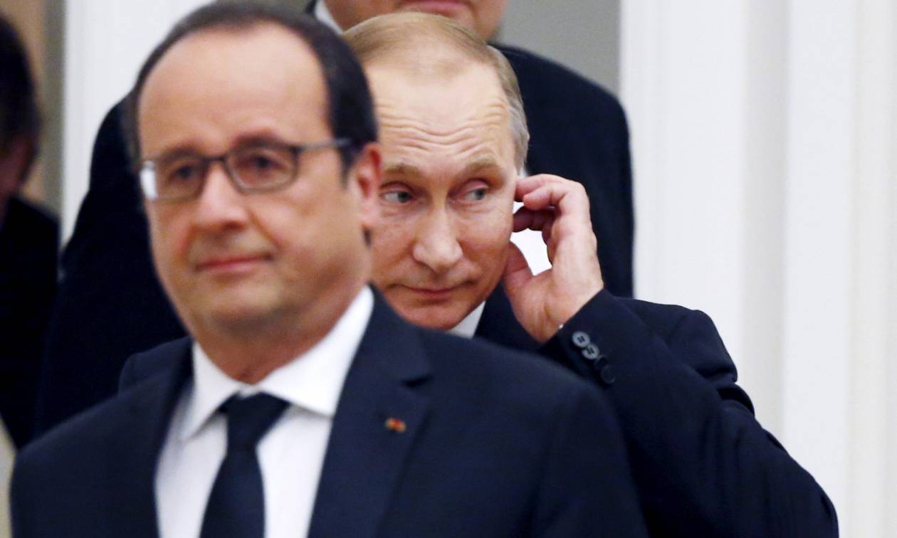 «Πόρτα» στον Ολάντ έριξε ο Πούτιν - Ανέβαλε την επίσκεψή του στο Παρίσι