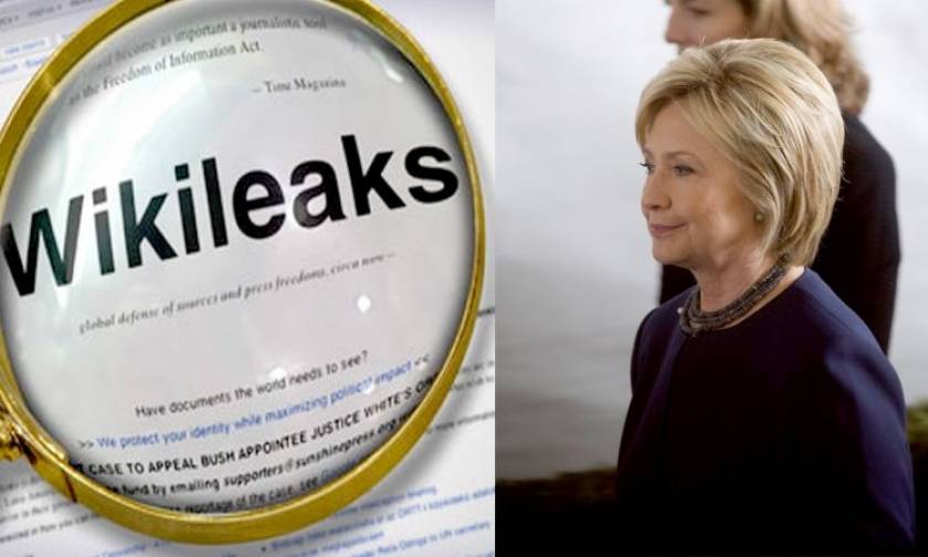 Σφοδρό πλήγμα στη Χίλαρι Κλίντον: Η WikiLeaks αποκαλύπτει τη σχέση της με την Goldman Sachs