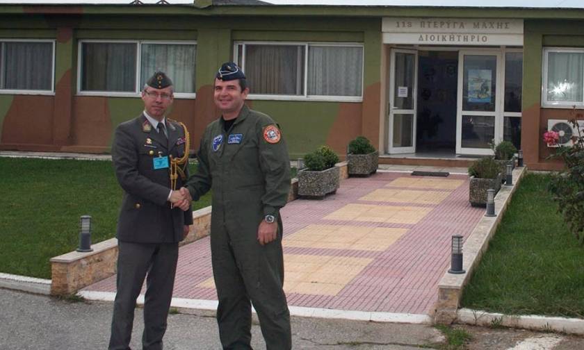 Πολεμική Αεροπορία: Επίσκεψη του ΑΚΑΜ της Αυστρίας στην 113ΠΜ (pics)