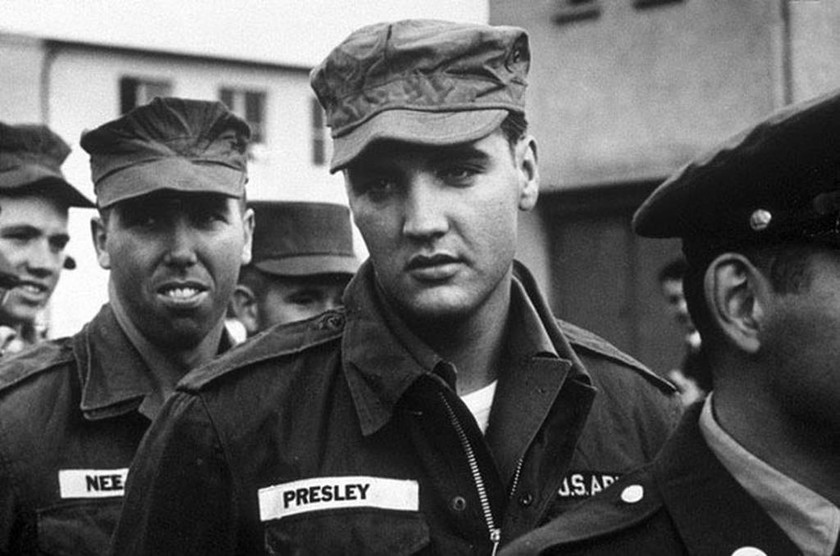 Ο Έλβις στο στρατό το 1958.