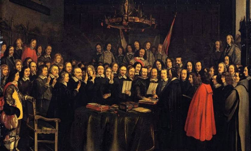 Σαν σήμερα το 1648 υπογράφεται η Συνθήκη της Βεστφαλίας