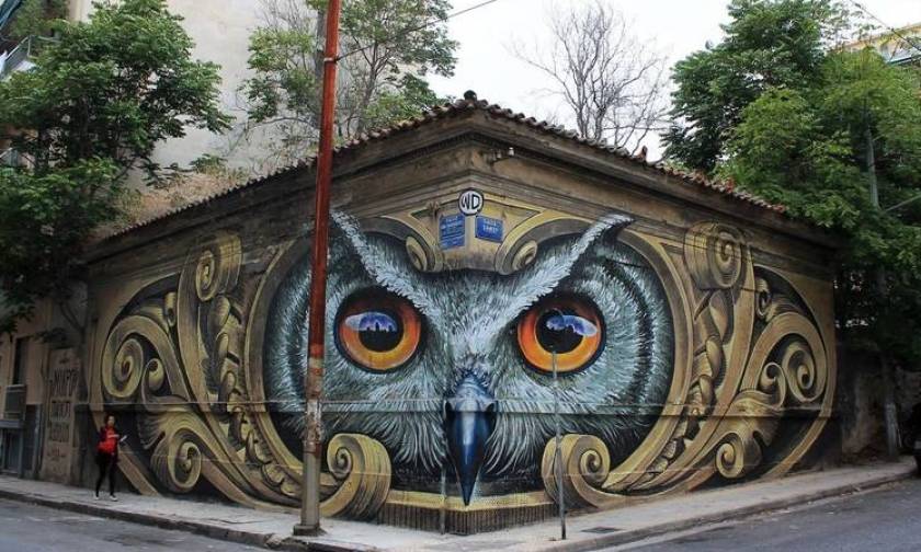 Αυτό το γκράφιτι στην Αθήνα έχει γίνει viral - Γνωρίζετε το λόγο; (photo)