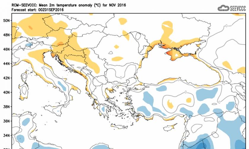 Τι καιρό θα έχουμε όλο το χειμώνα στην Ελλάδα; Διαβάστε τι προβλέπουν τα εποχικά μοντέλα μήνα - μήνα