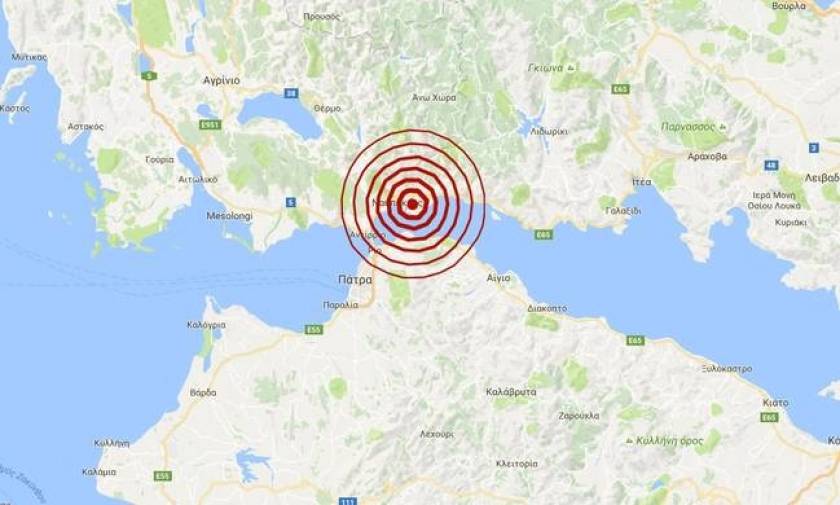 Σεισμός 3,3 Ρίχτερ κοντά στη Ναύπακτο (pics)