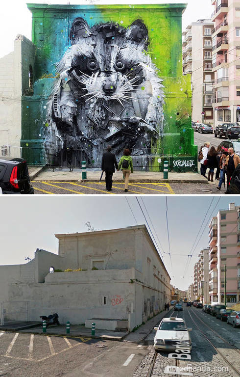 Γκράφιτι: 50 απίστευτες «Πριν και Μετά» φωτογραφίες που θα σας αφήσουν «άφωνους»