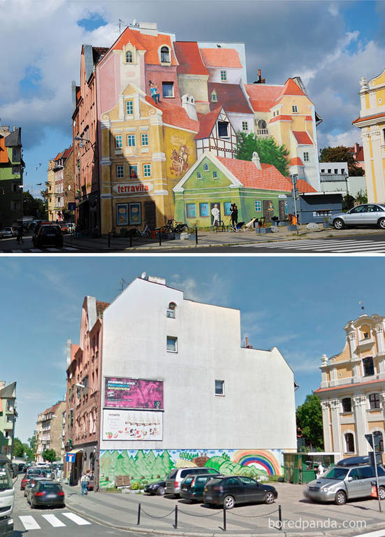 Γκράφιτι: 50 απίστευτες «Πριν και Μετά» φωτογραφίες που θα σας αφήσουν «άφωνους»