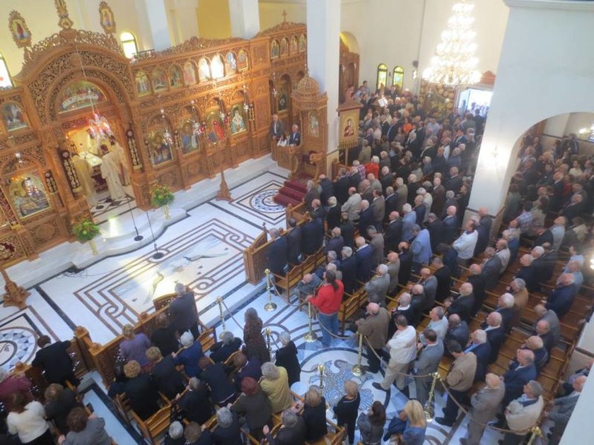 Πανηγυρική θεία λειτουργία στον Ι.Ν. Αγίου Δημητρίου του ομώνυμου δήμου Αττικής (pics)