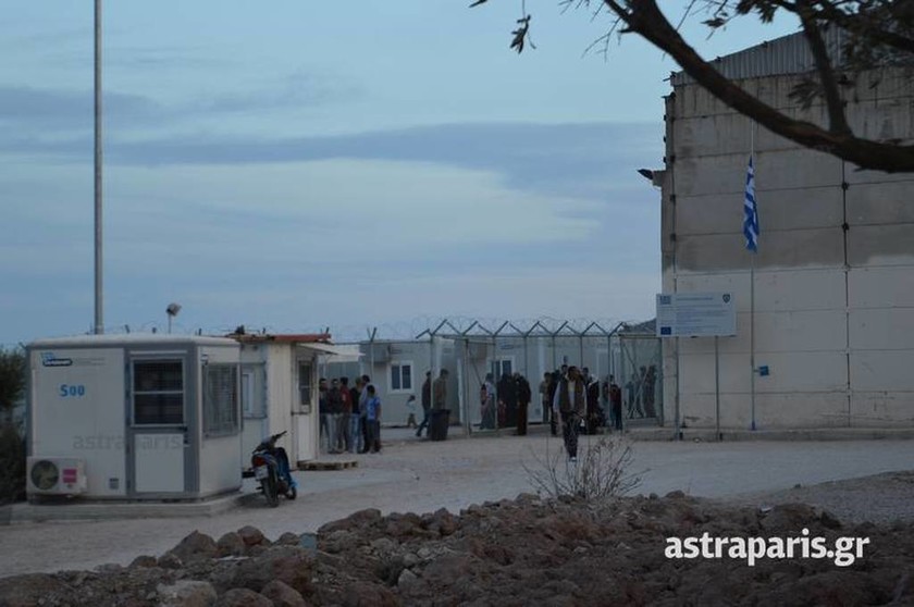 Χίος: Νέα ένταση με μετανάστες στη ΒΙΑΛ (pics+vid)