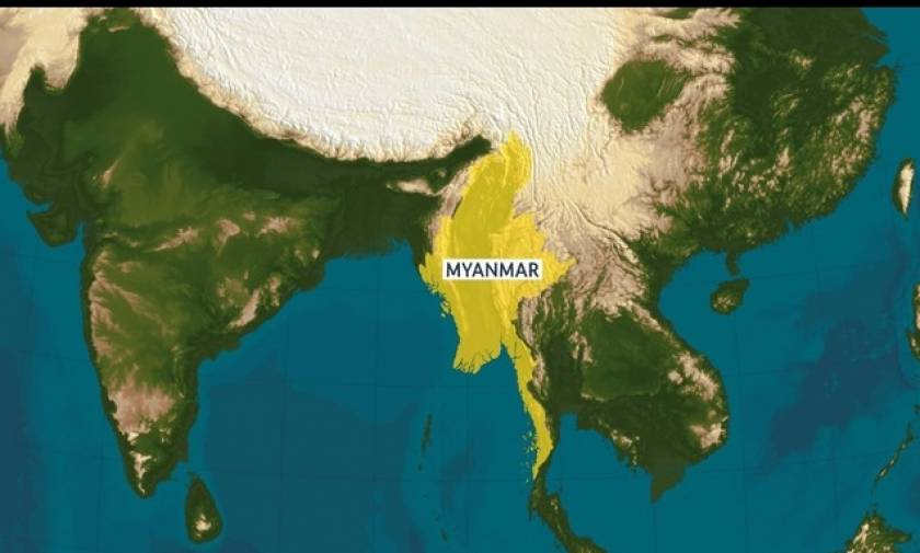 Συντριβή αεροσκάφους ανοικτά της Μιανμάρ