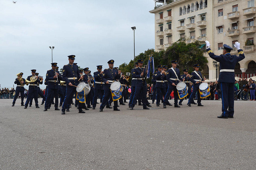 Πολεμική Αεροπορία: Συμμετοχή της μπάντας στις εορταστικές εκδηλώσεις (28/10) στη Θεσσαλονίκη (pics)