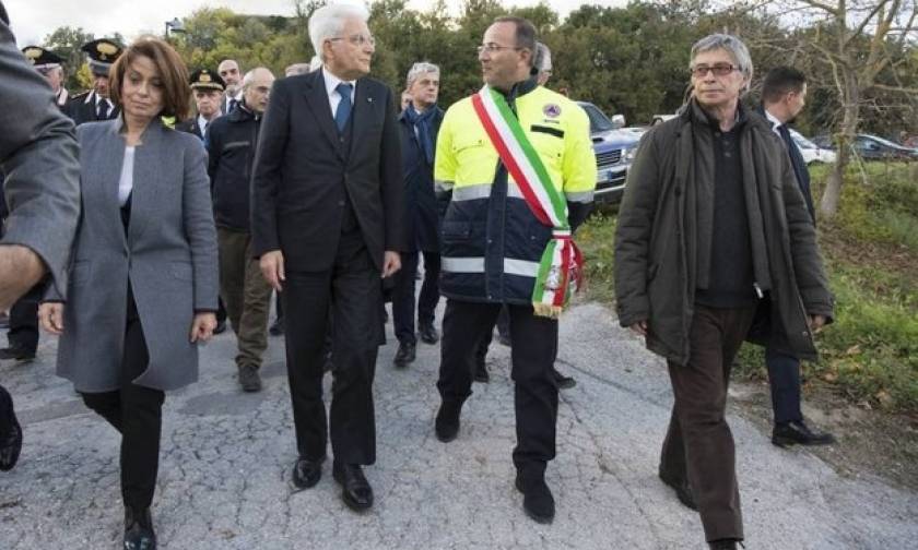 Ιταλία: Διαβεβαιώσεις για ανοικοδόμηση από τον Ιταλό πρόεδρο στους σεισμοπαθείς