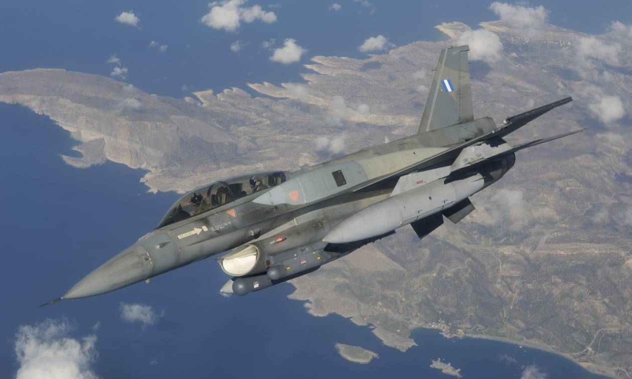 Σκληρές αερομαχίες στο Αιγαίο: Τουρκικά F–16 πάνω από τη Μυτιλήνη (vid)