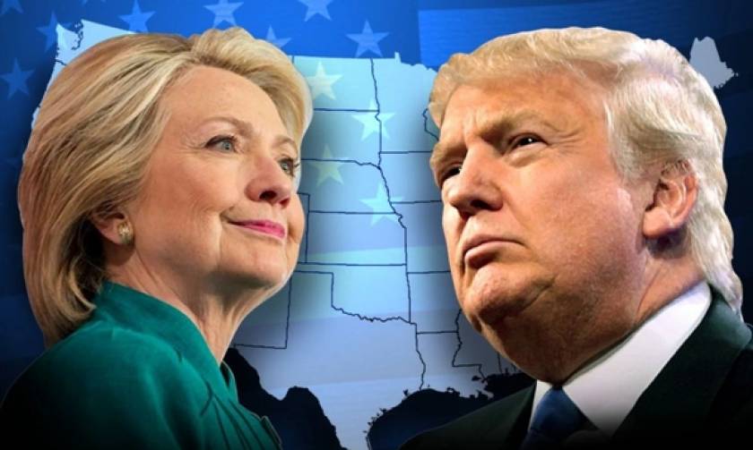 Εκλογές ΗΠΑ 2016: Η προεκλογική μάχη Κλίντον – Τραμπ σε 170 δευτερόλεπτα (vid)