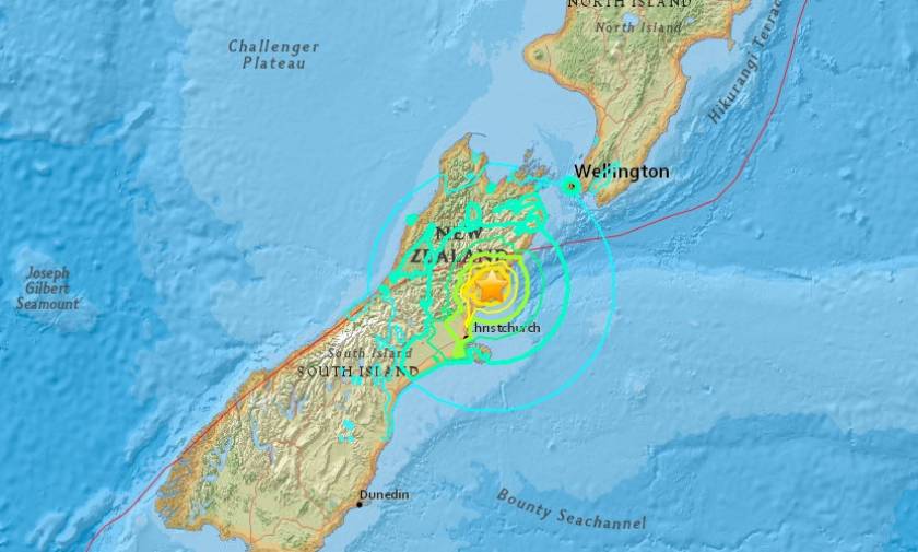 Σεισμός: 7,4 Ρίχτερ τρόμου στη Νέα Ζηλανδία