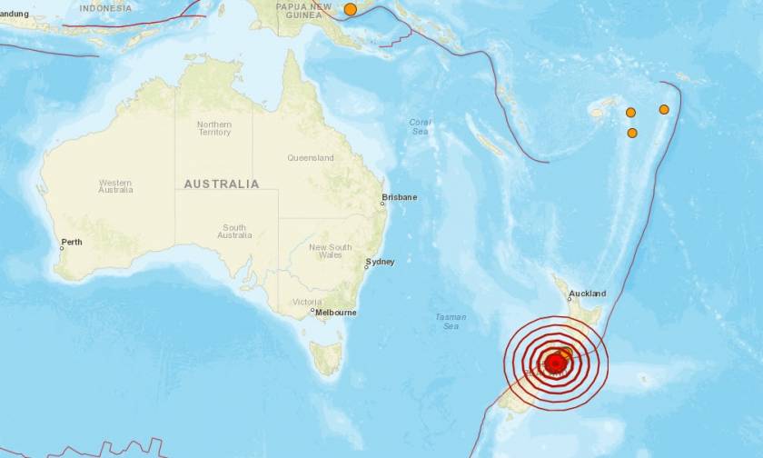 Νέος ισχυρός σεισμός 6,5 Ρίχτερ στη Νέα Ζηλανδία (pics)