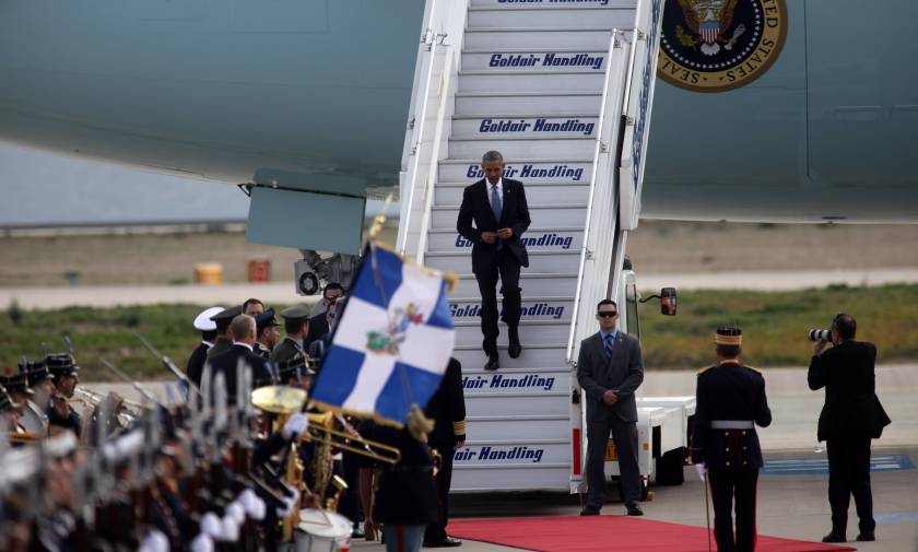 Ο Ομπάμα στην Αθήνα: Δείτε LIVE τη συνάντησή του με τον Πρόεδρο της Δημοκρατίας