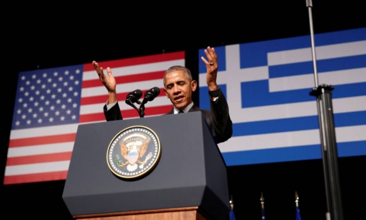 Ομιλία Ομπάμα στο Ίδρυμα «Σταύρος Νιάρχος» - «Ζήτω η Ελλάς» στα ελληνικά φώναξε ο Ομπάμα