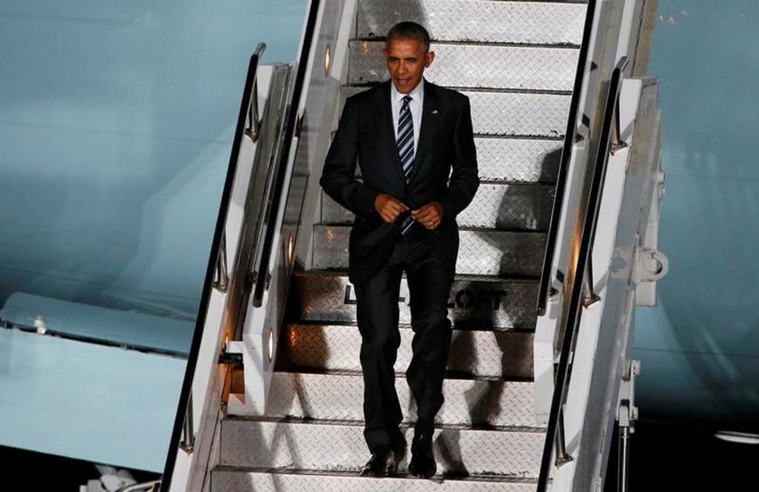 Έφτασε στη Γερμανία ο Μπαράκ Ομπάμα - Το πρόγραμμά του στο Βερολίνο (pics)